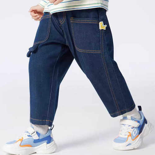 儿童夏薄款防蚊牛仔裤