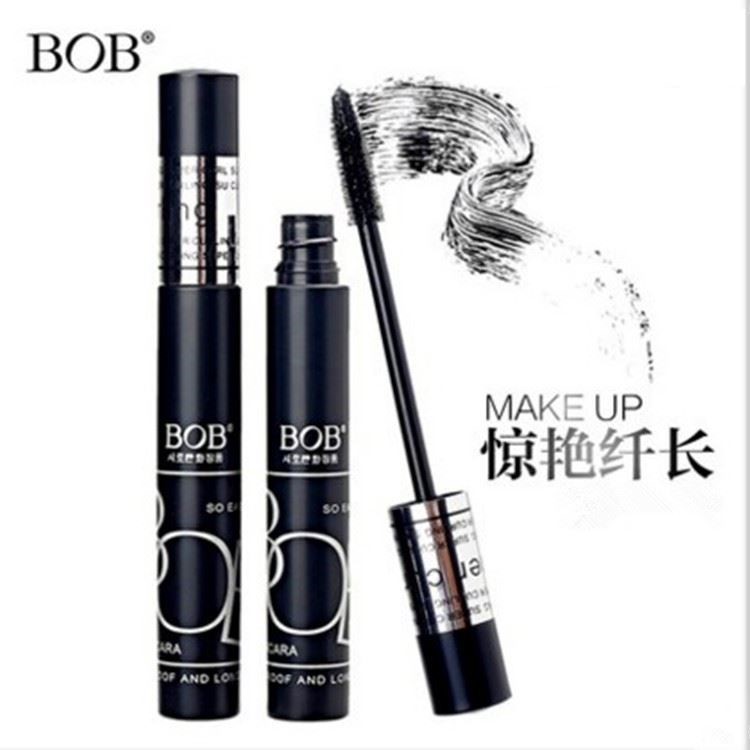 BOB惊艳纤长睫毛膏适用任何肤质 硅胶软刷头持久防水防汗