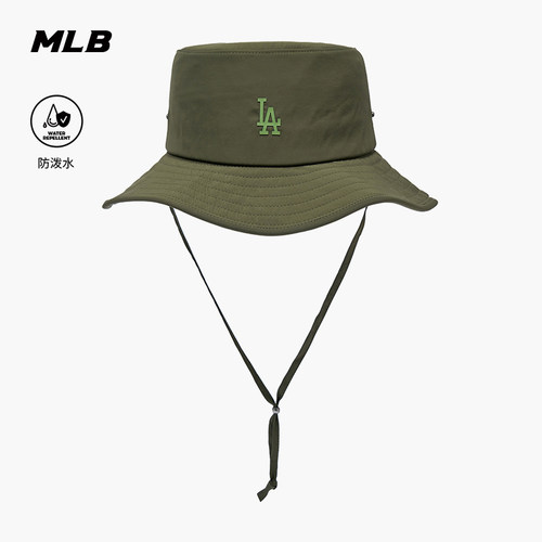 MLB官方 男女同款时尚百搭防泼水户外纽扣渔夫帽26夏季新款HTB05