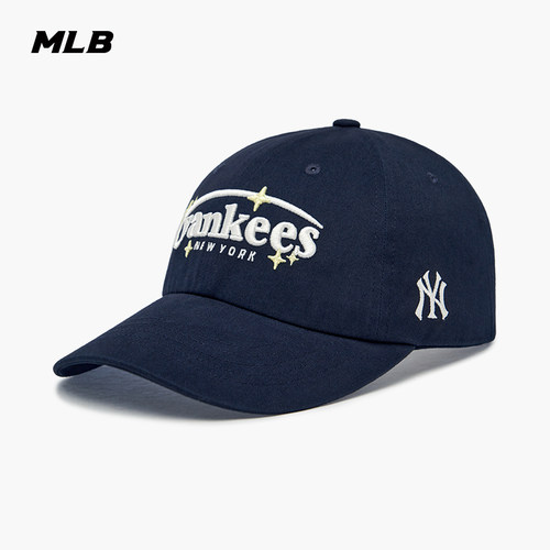 MLB官方男女同款韩系显脸小遮阳帽百搭软顶棒球帽26夏季新款CPV24