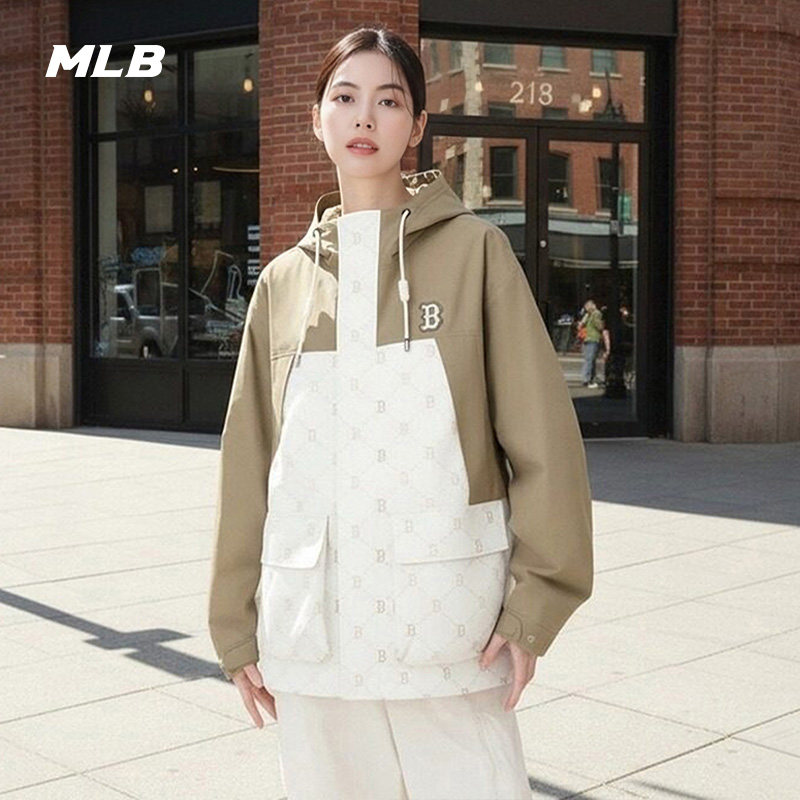 MLB官方钻石老花夹克外套