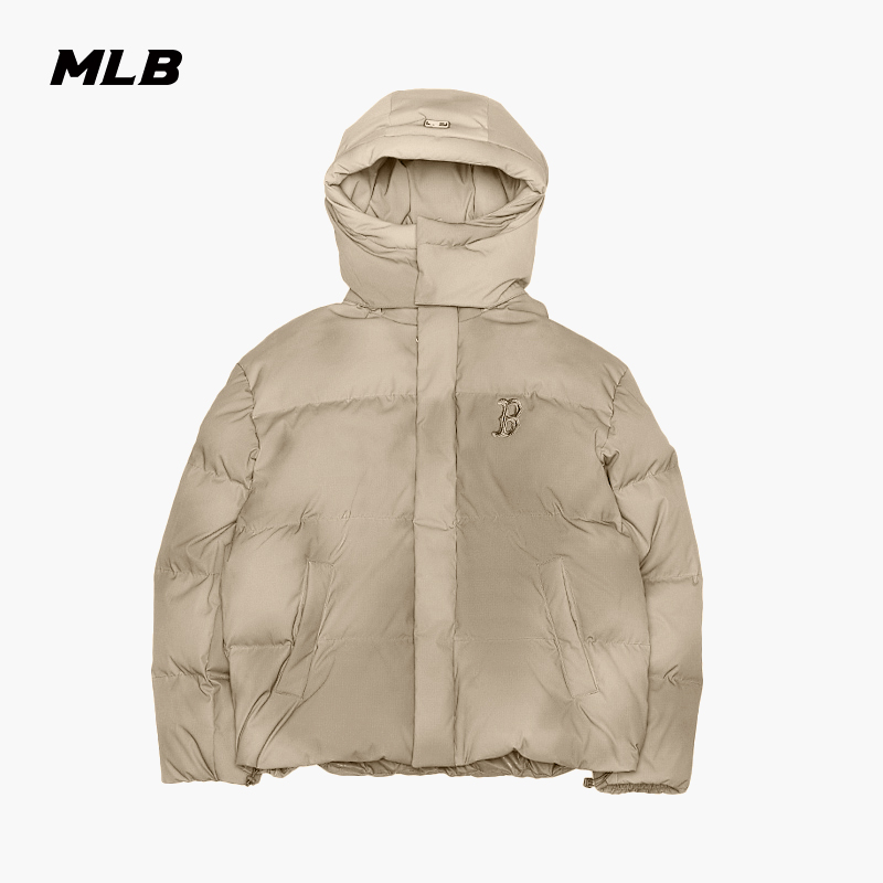 MLB官方 男女情侣小个子韩系晕染风短款羽绒服25秋冬新款DJB15