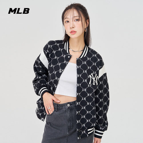 男女同款棒球外套MLB棒球服