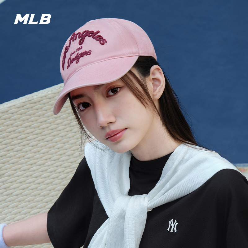 MLB官方学院风棒球帽男女同款