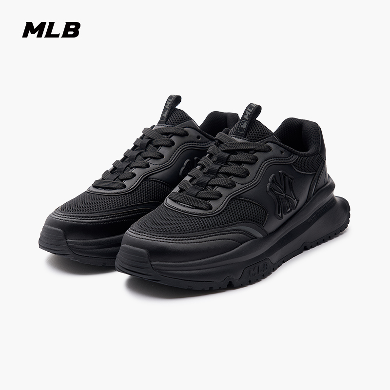 MLB官方情侣增高厚底老爹跑步鞋