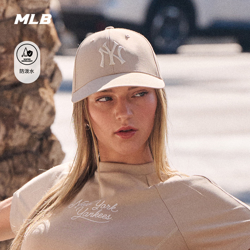MLB官方男女同款韩系百搭休闲防泼水硬顶棒球帽26夏季新款CPB33图片