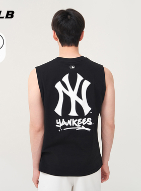 MLB官方 男女情侣凉感百搭无袖潮流时尚运动背心25夏季新款TOB02