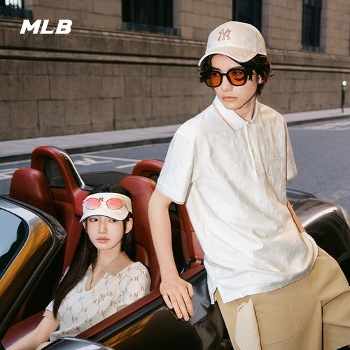 MLB官方男女polo衫25夏季新款