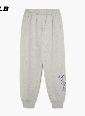 MLB官方男女情侣潮流胶印印花束脚运动长裤时尚休闲裤春夏PTM08