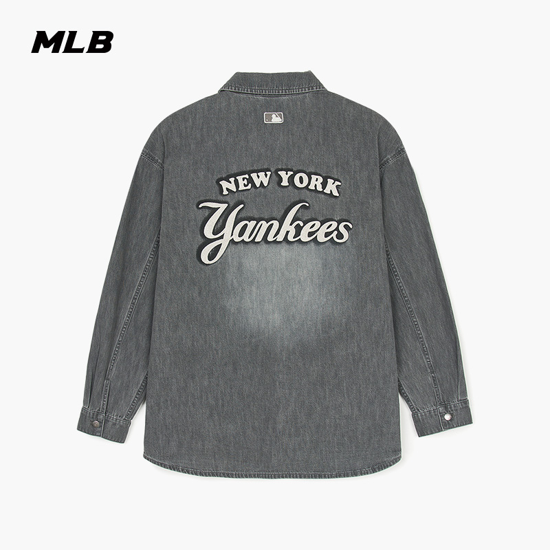 MLB男女情侣休闲衬衫外套