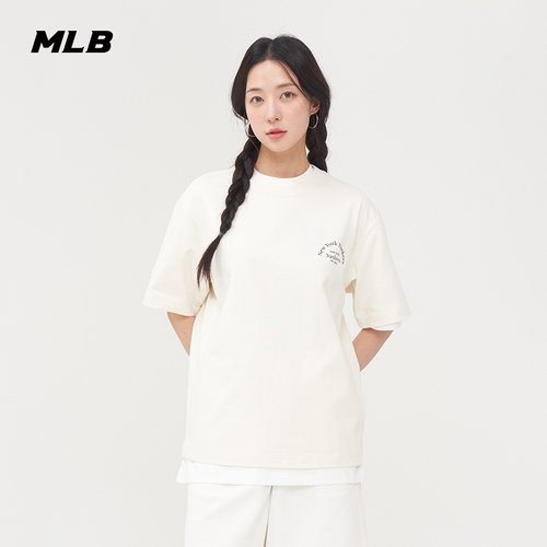 MLB情侣休闲宽松运动T恤