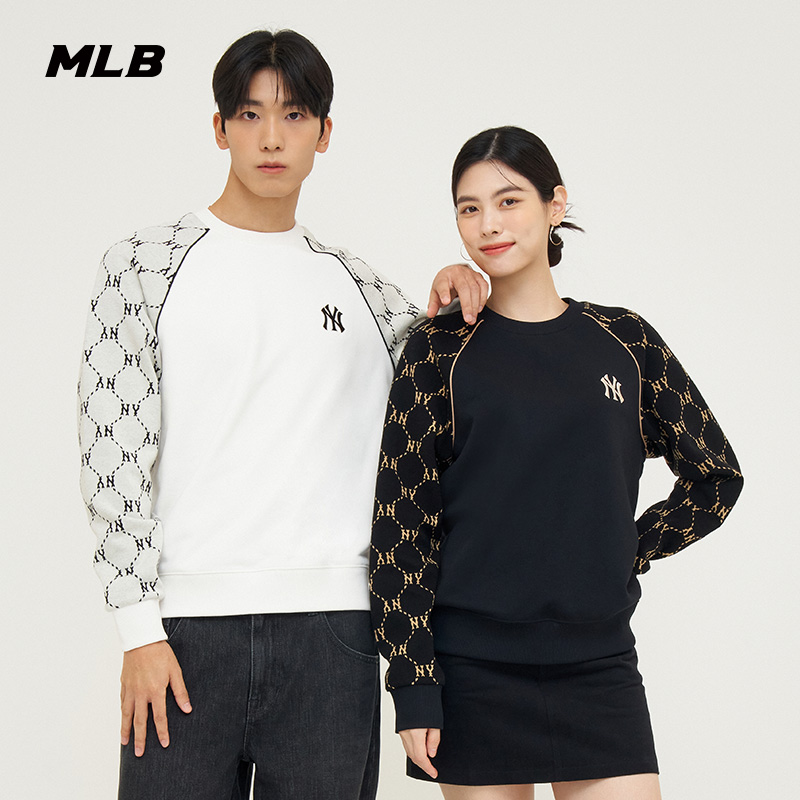 MLB官方圆领套头卫衣24秋季新款