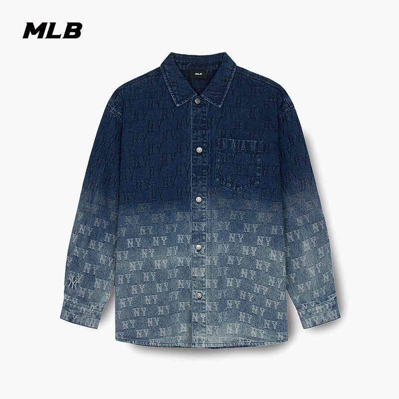 MLB男女情侣休闲衬衫外套图片