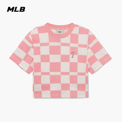 MLB官方女款圆领短袖T恤