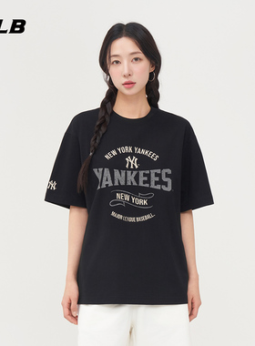 MLB官方 KARINA同款凉感复古百搭运动潮流休闲T恤25夏季新款TSV06