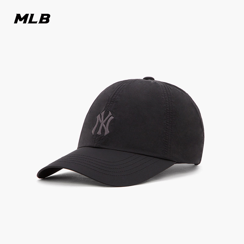 MLB官方 男女情侣纯色百搭可调节软顶棒球帽26夏季新款潮流CPB05