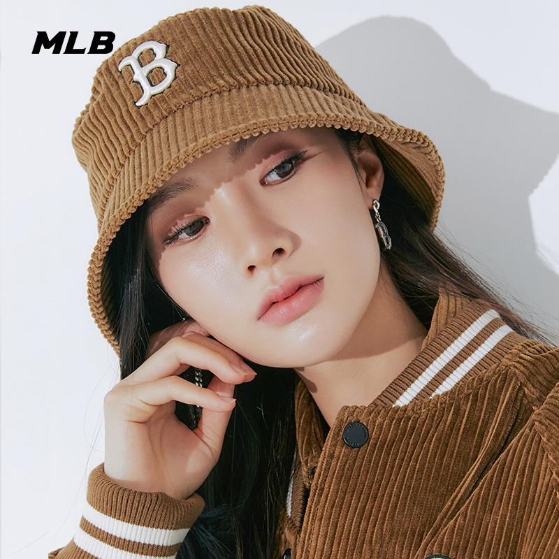 官方男女渔夫帽MLB保暖