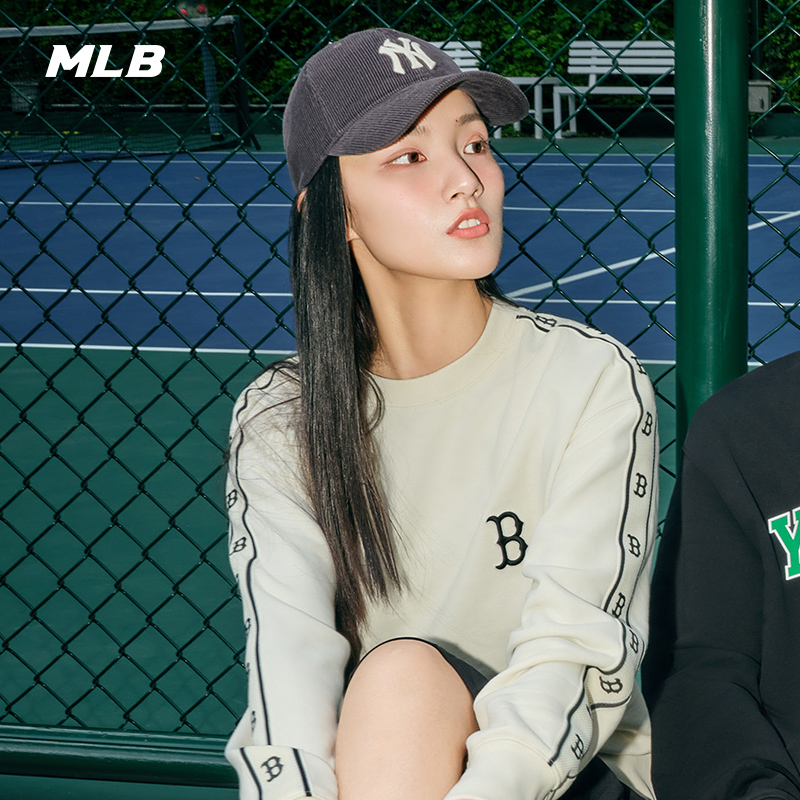 MLB官方圆领套头卫衣24秋季新款