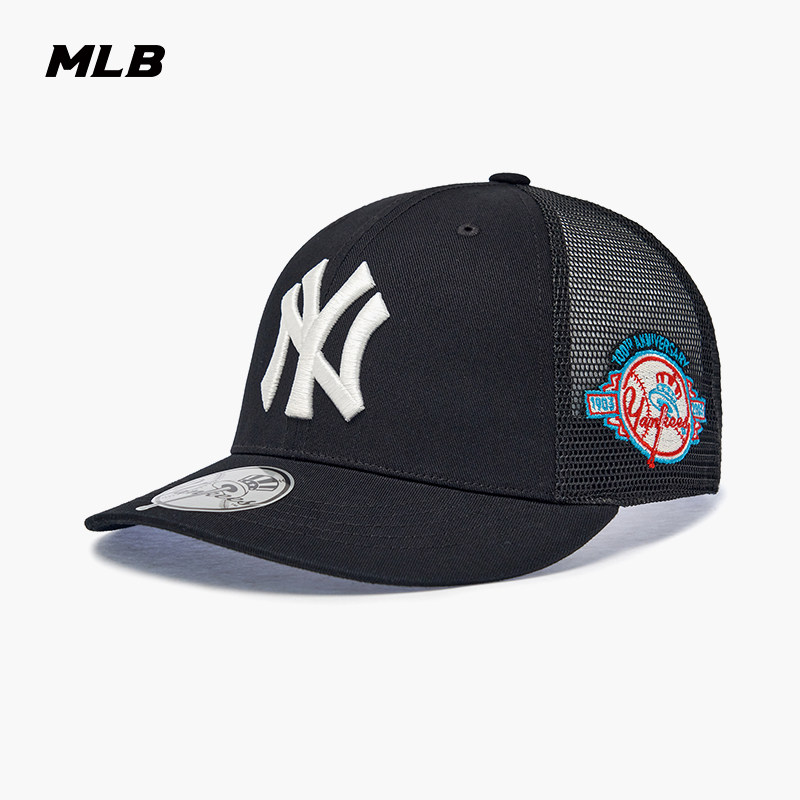 MLB官方 男女同款韩系百搭显脸小潮流棒球网眼帽26春季新款MCB04