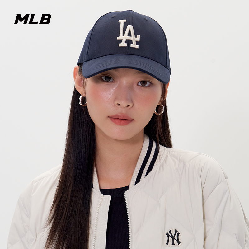 MLB官方男女情侣时尚显脸小遮阳帽百搭硬顶棒球帽25秋季新款CPB09