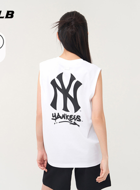 MLB官方 男女情侣凉感潮流时尚百搭无袖运动背心25夏季新款TOB02