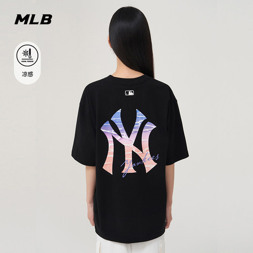 MLB情侣休闲宽松运动T恤