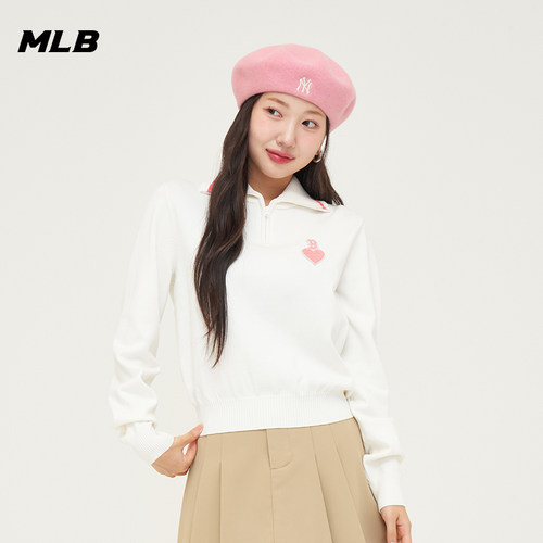 MLB女款毛衣套衫24秋季新款