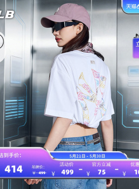 【520礼物】MLB官方男女情侣涂鸦大logo运动T恤26夏季新款TSB14