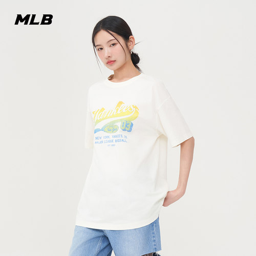 MLB女款休闲宽松运动T恤