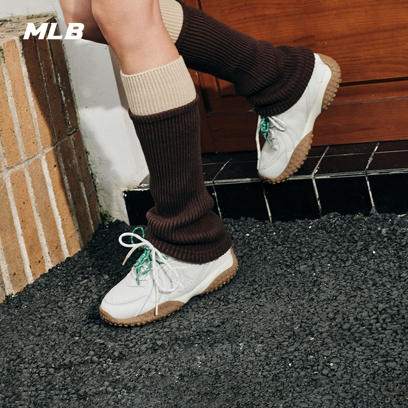 MLB官方KARINA张康乐同款男女韩系复古豆豆薄底鞋25秋冬新款SXT01,运动鞋new,板鞋,淘宝优惠券,粉丝福利购,淘宝优惠卷