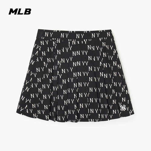 MLB短裙短裙修身百褶裙官方