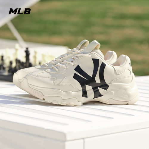 mlb情侣增高厚底老爹鞋秋季新品