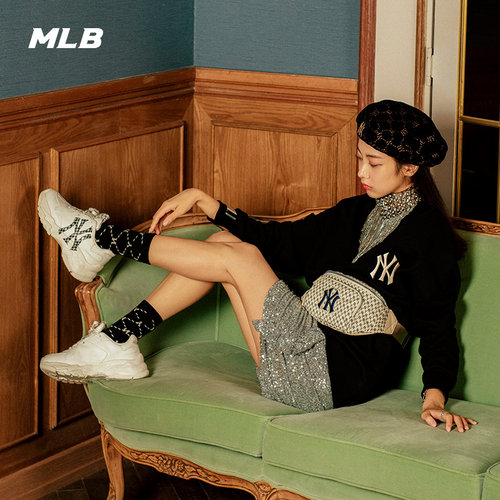 mlb复古老花单肩斜挎包官方