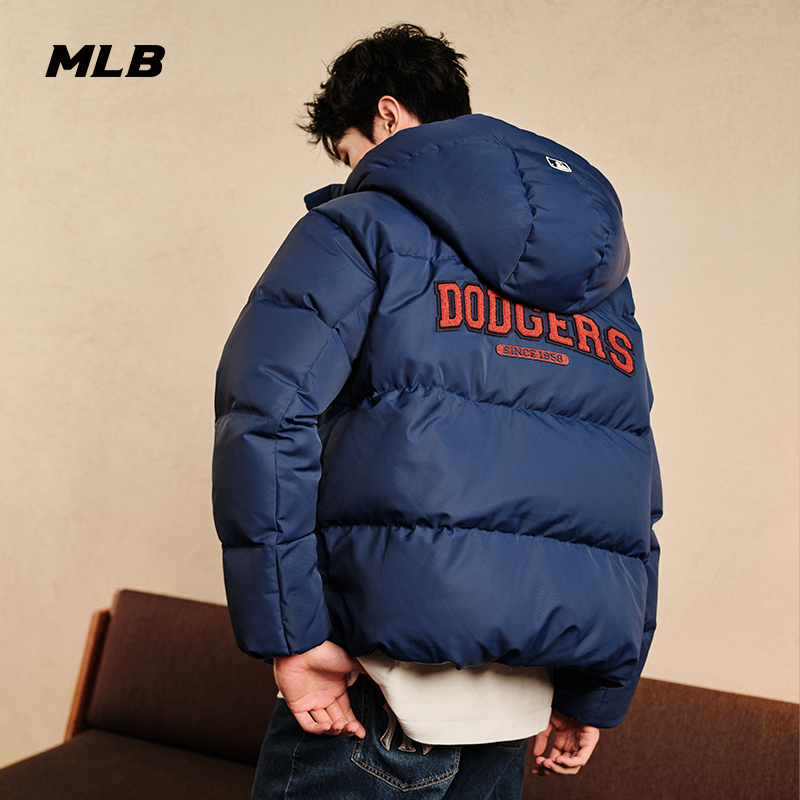 官方短款羽绒服MLB保暖