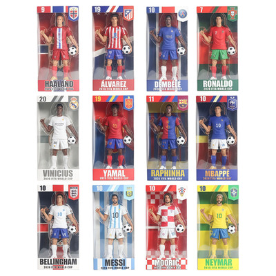 2026世界杯明星手办玩具22CM摆件