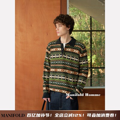 MANIFOLD·100%美丽诺羊毛毛衣