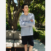 Manifold｜Biella Yarn扬子纱100%精纺羊毛14针亨利领打底长袖