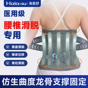 腰椎滑脱复位器医疗级护腰带腰间盘突出劳损腰脱腰疼痛腰扭伤轻薄
