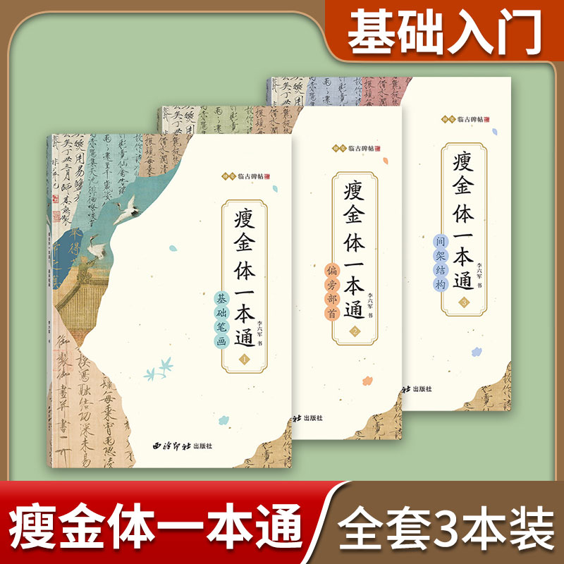 瘦金体字帖硬笔入门零基础初学者
