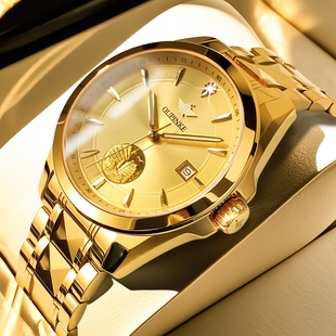 进口机芯真金真钻男士 牌防水全自动机械名表十大 手表男款 瑞士正品