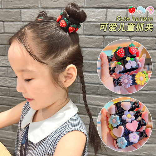 丸子头抓夹女儿童固定神器