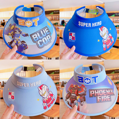 奥特曼防紫外线遮阳帽儿童防晒帽