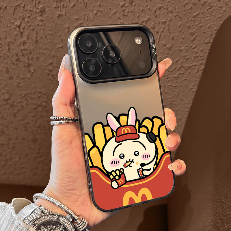 麦门m记适用苹果17手机壳iPhone16promax吉伊15新款14卡哇13mini乌萨奇12可爱11情侣x防摔xr卡通xs男8女7/air