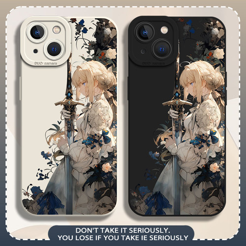 适用小米手机壳吾王saber软硅胶