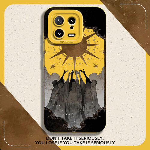 适用小米手机壳希望之光硅胶创意