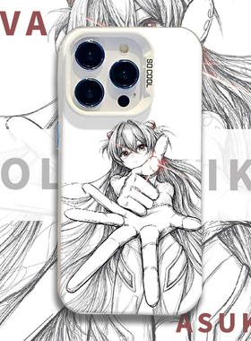 手掌EVA明日香适用iqoo15手机壳13动漫z9turbo卡通12二次元11s一加ace5新款neo10pro男女1+2/3v/9/8/7/6/vivo