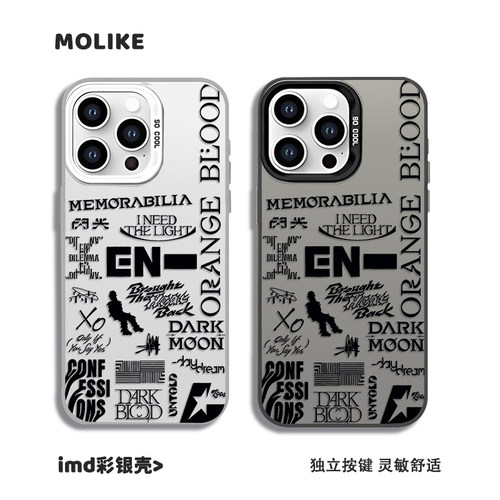 适用enhypen苹果17手机壳iPhone16promax科切拉15演唱会12明星13mini同款14周边x保护套xr防摔xs/8/7新款外壳