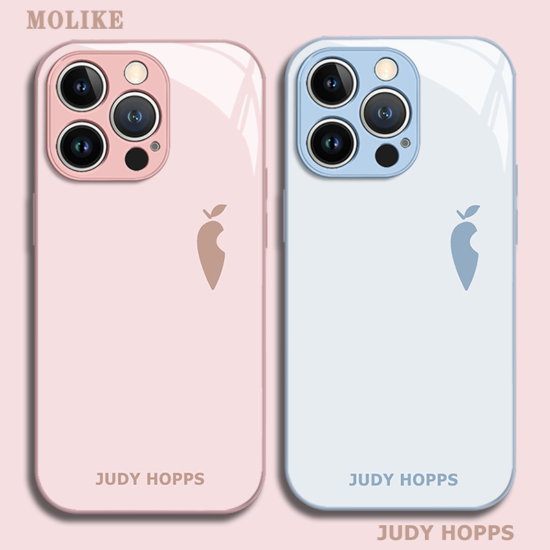 朱迪同款胡萝卜适用opporeno14pro手机壳13疯狂动物城k12尼克11新款10玻璃9/findX8真我Neo7/GT6/A5/4/3/十/+