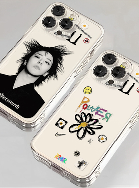 雏菊GD权志龙适用iqoo15手机壳13透明z9turbo周边12潮流11s一加ace6新款neo10pro撕拉片1+2套3v/9/8/7/5/vivo