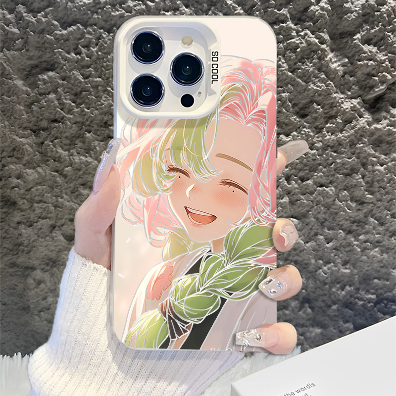 适用苹果手机壳恋柱动漫女款卡通